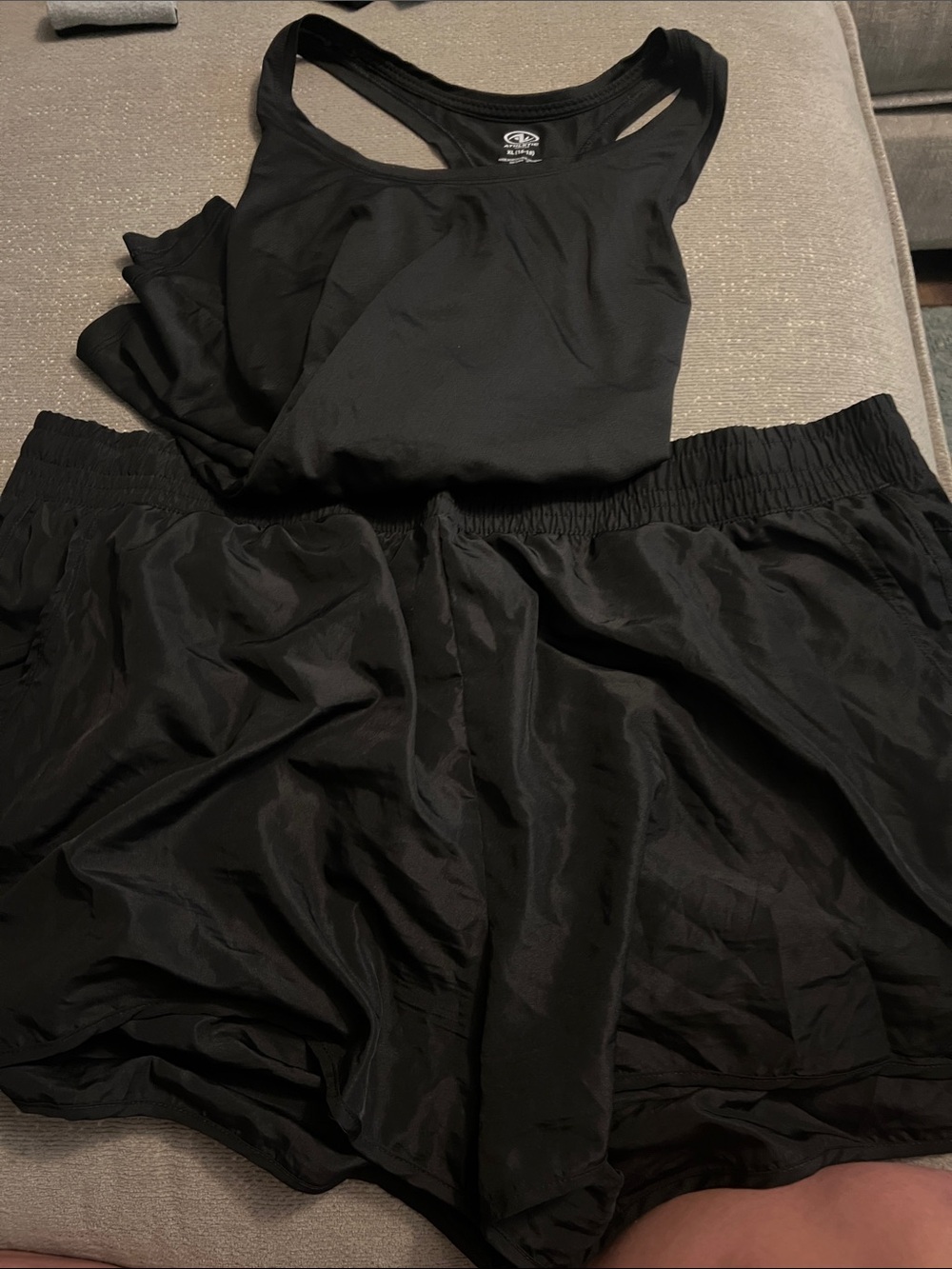 Athletic Works Black Women's Athletic Shorts